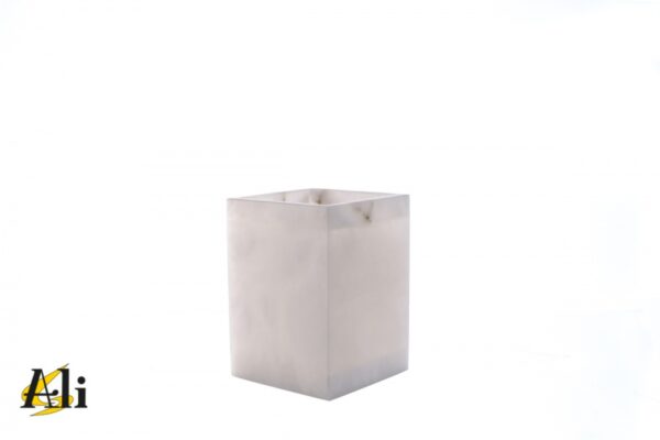 Portaspazzolino bicolore bianco