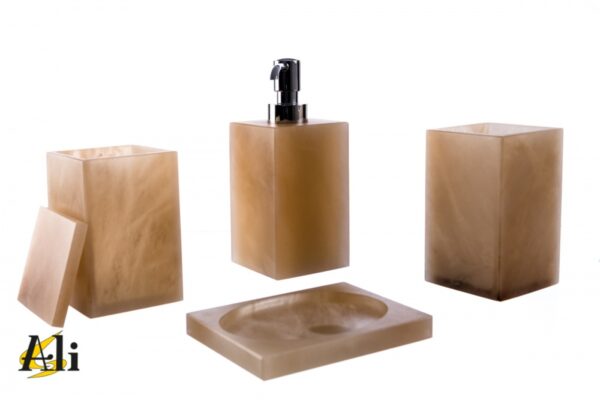 Portasapone ovale agata - immagine 4