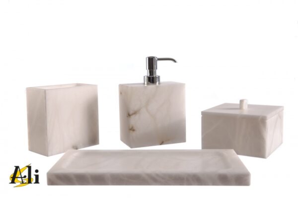 Set rettangolare bianco 2