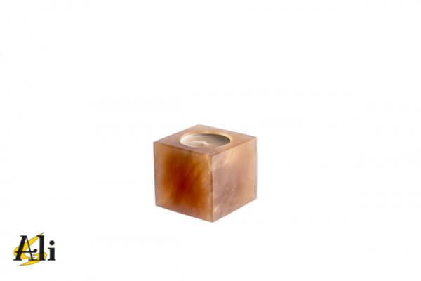 Cubo porta candele agata