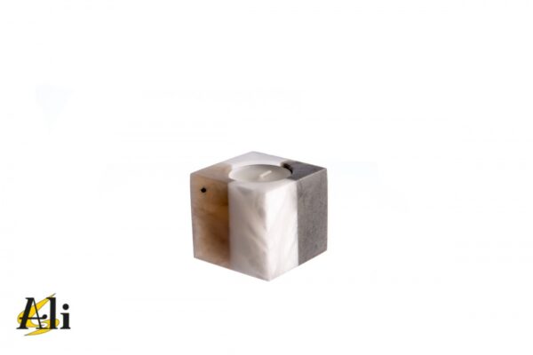Cubo porta candele 4 mosaico