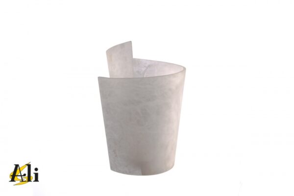 Lampada spirale cono bianca - immagine 3