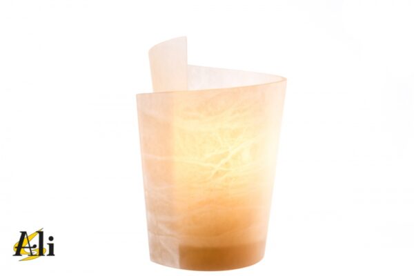 Lampada spirale cono agata - immagine 3