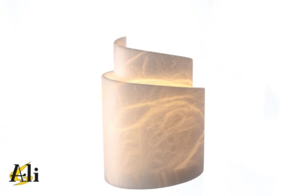 Lampada spirale ovale bianca - immagine 2