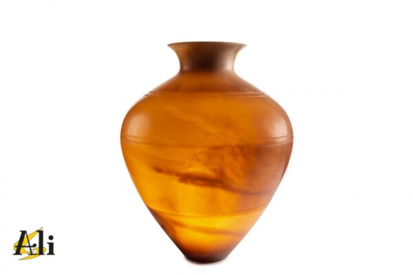 Lampada coppo alabastro agata