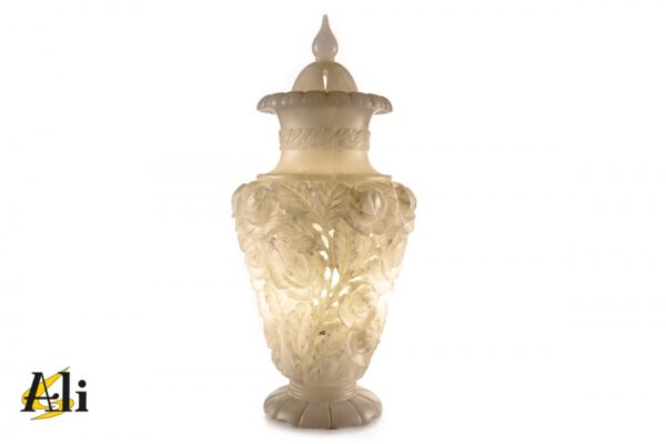 Vaso lampada ornato scaglione
