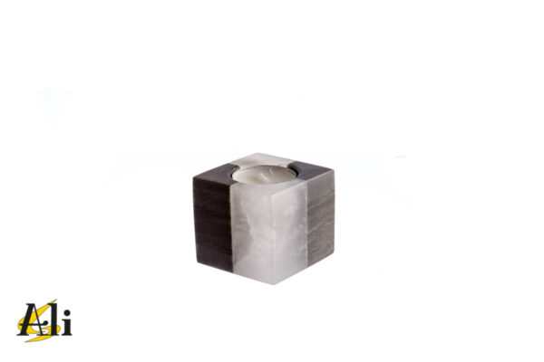 Cubo porta candele 4 mosaico - immagine 2